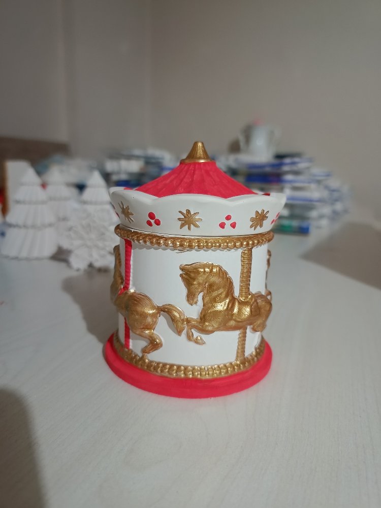 Atlı karınca (kapaklı ve boyalı)