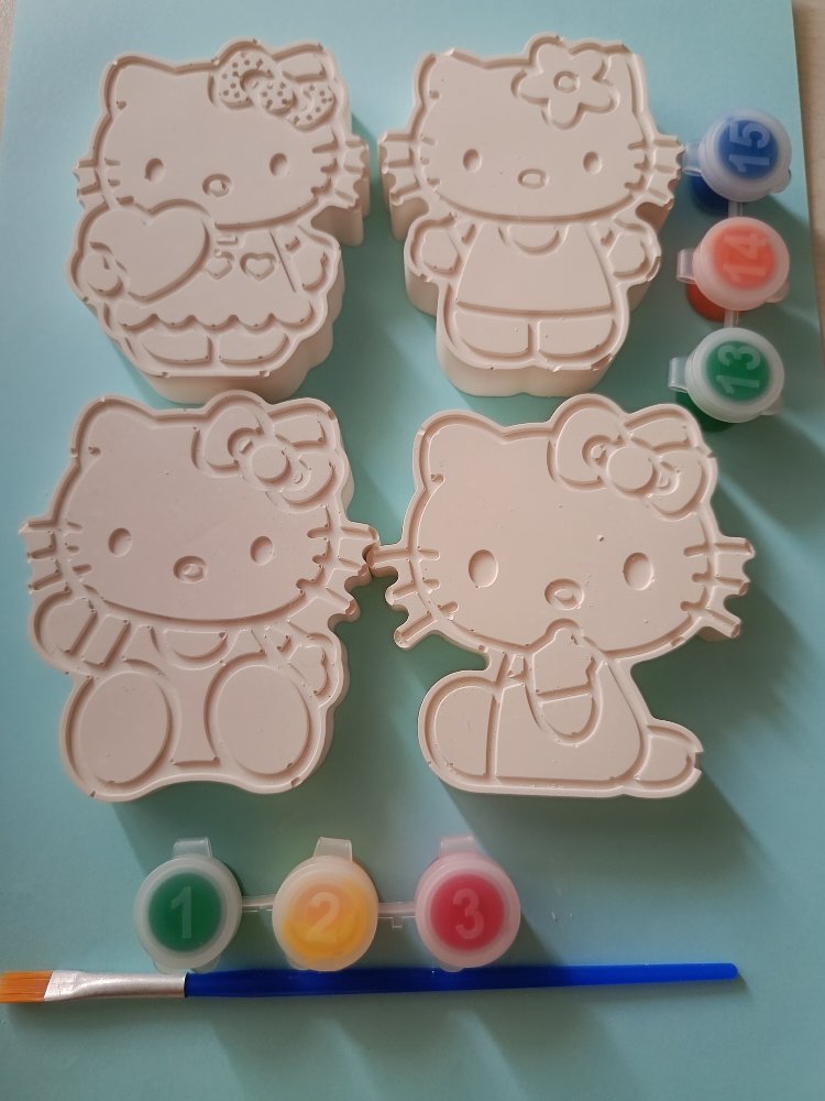 Büyük boy hello kitty boyama seti