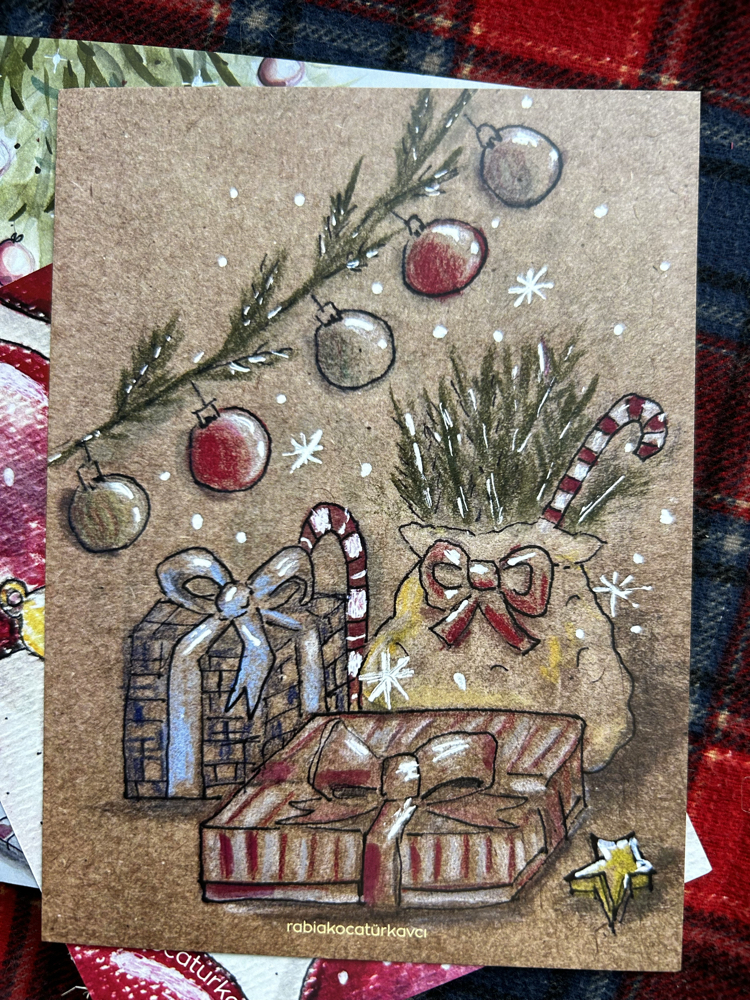 Christmas Gift / Kartpostal 