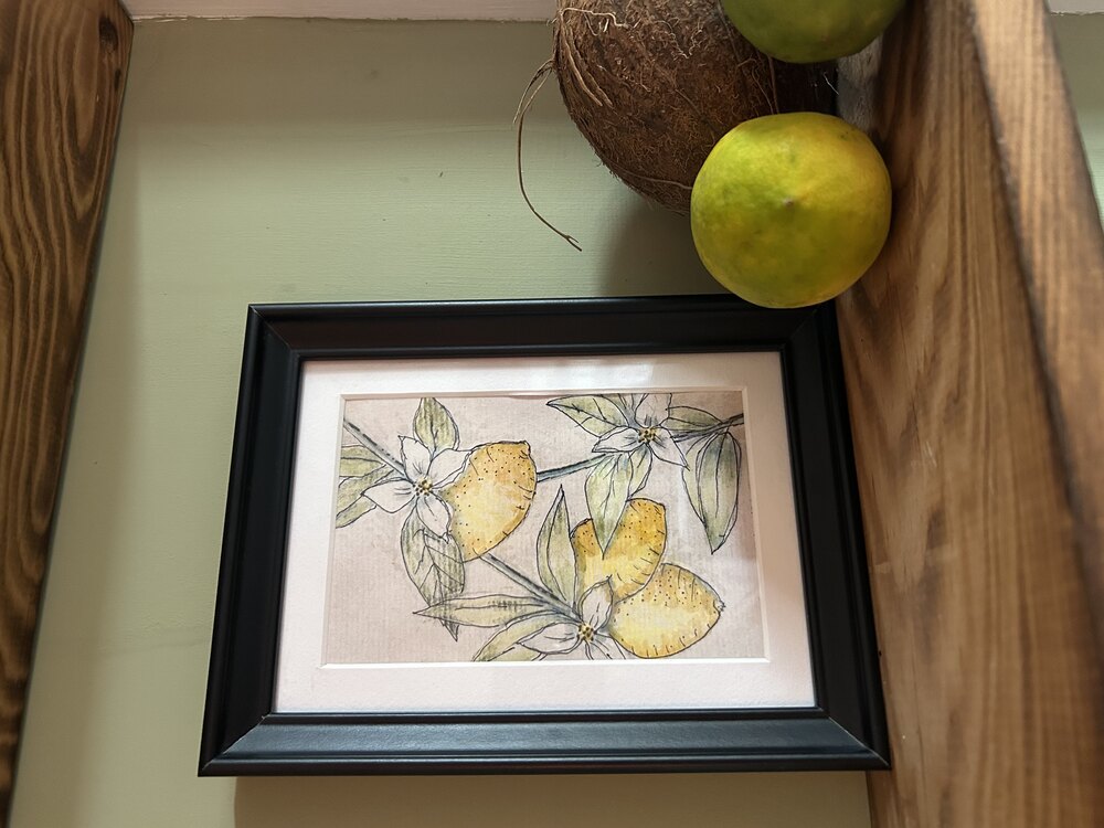 Lemon Garden / Kartpostal