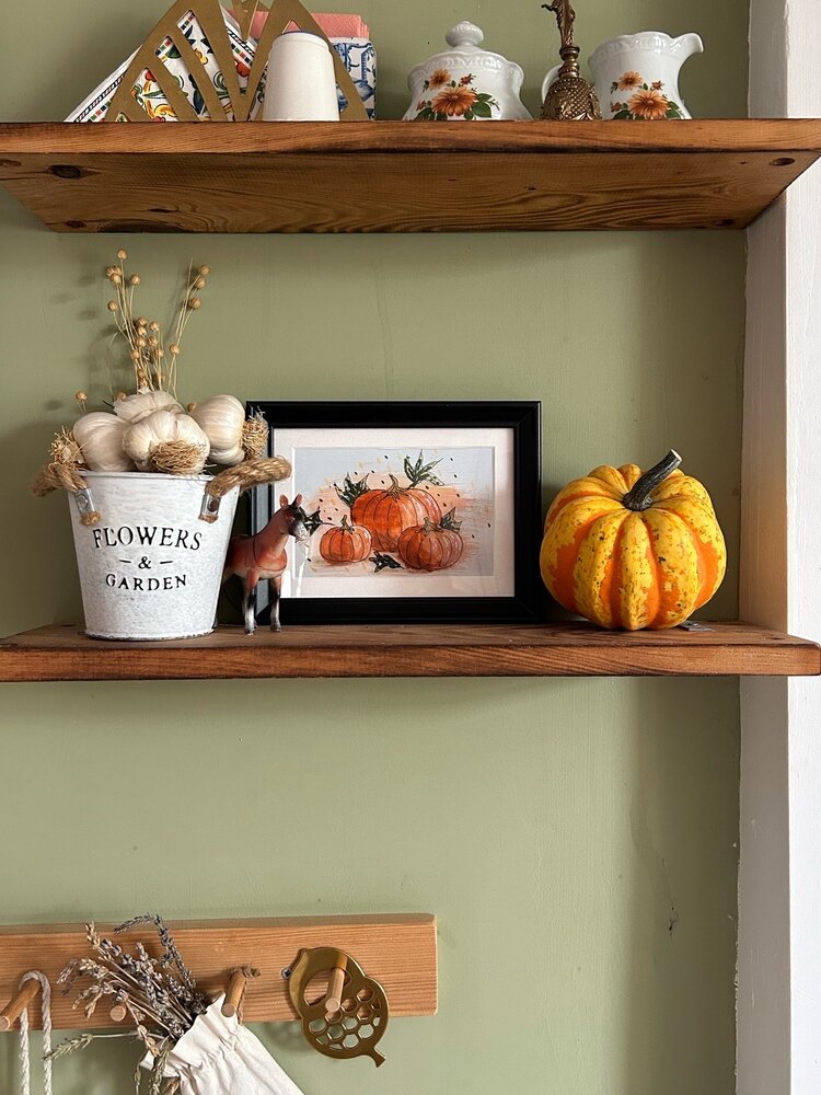 Pumpkins / Kartpostal