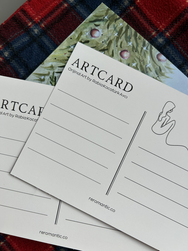New Year Balls / Kartpostal