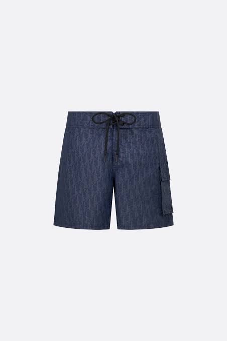 Dior Navy Blue Deniz Şortu