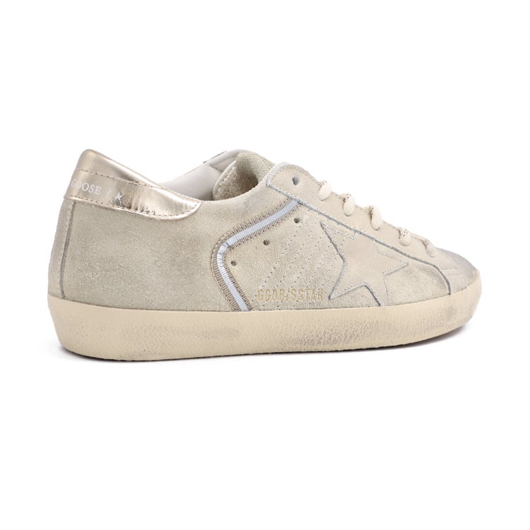 Golden Goose Super-Star Platinum Cream