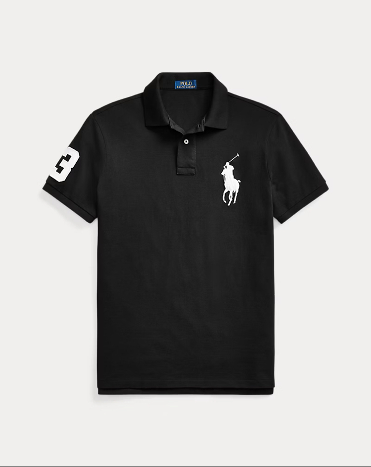 Polo Ralph Lauren Custom Slim Fit Big Pony Mesh