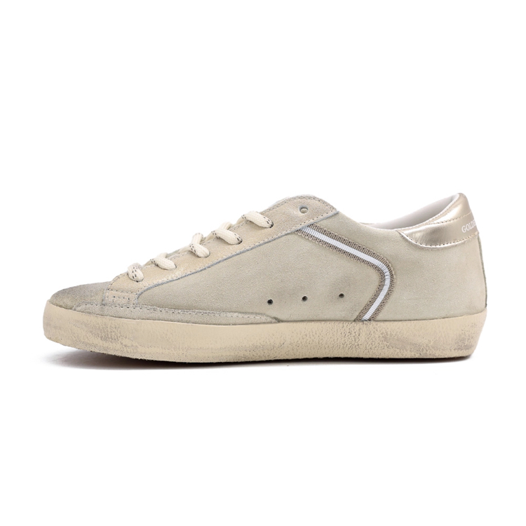 Golden Goose Super-Star Platinum Cream
