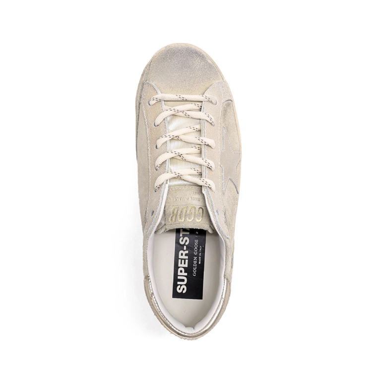 Golden Goose Super-Star Platinum Cream