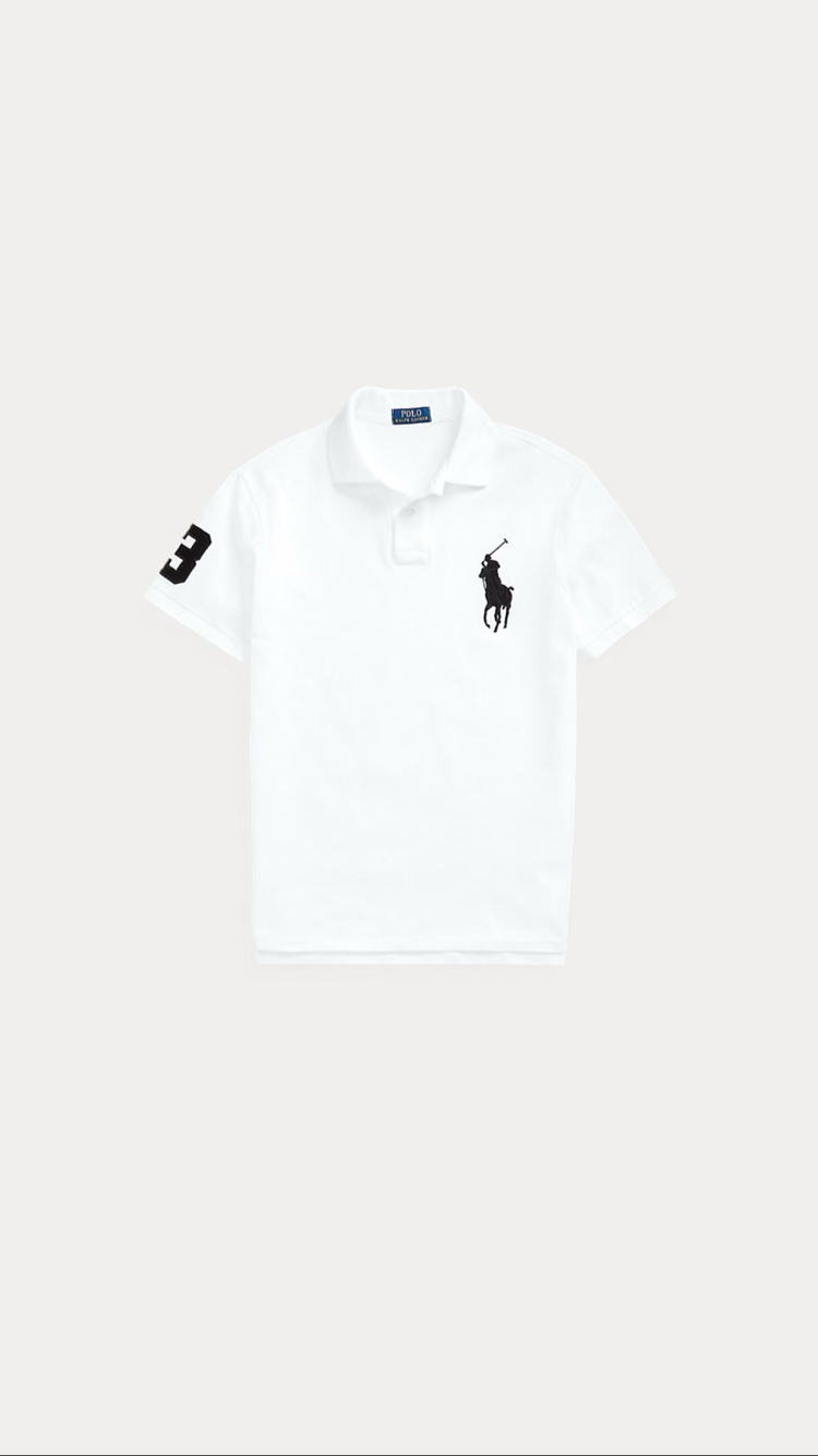 Polo Ralph Lauren Custom Slim Fit Big Pony Mesh