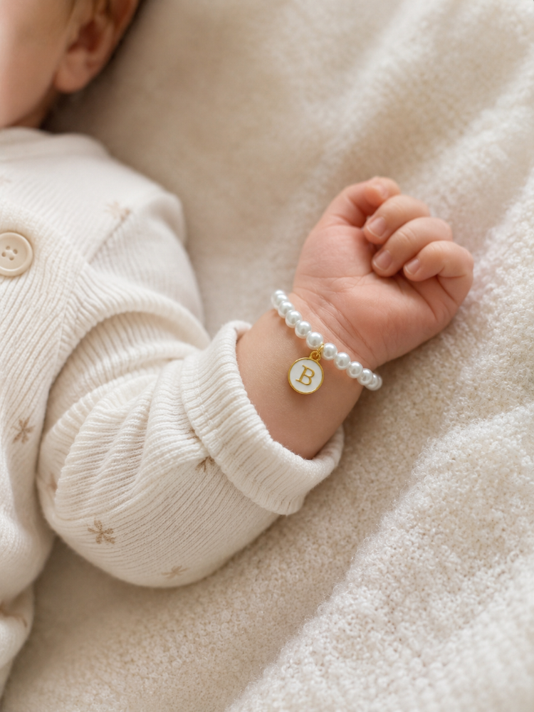 İnci Bebek Bilekliği