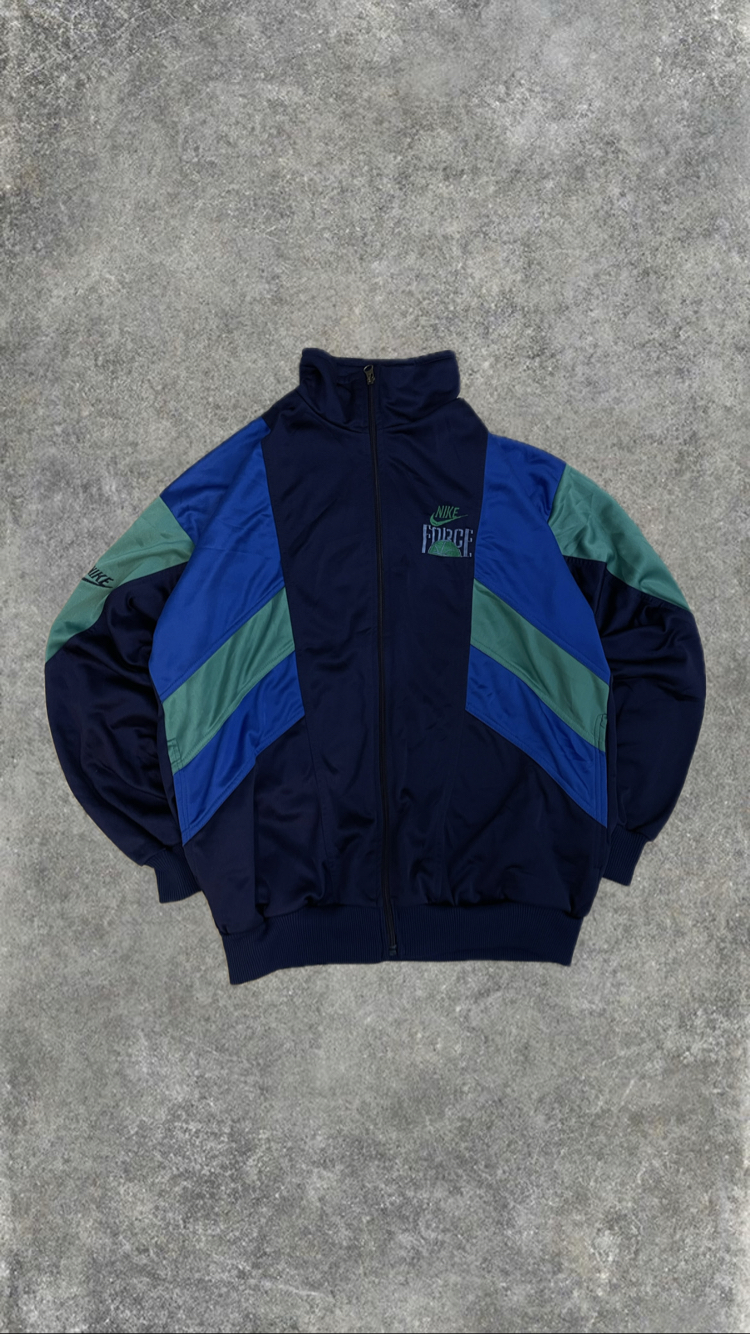 Nike Vintage 90s Lacivert Ceket/Yağmurluk