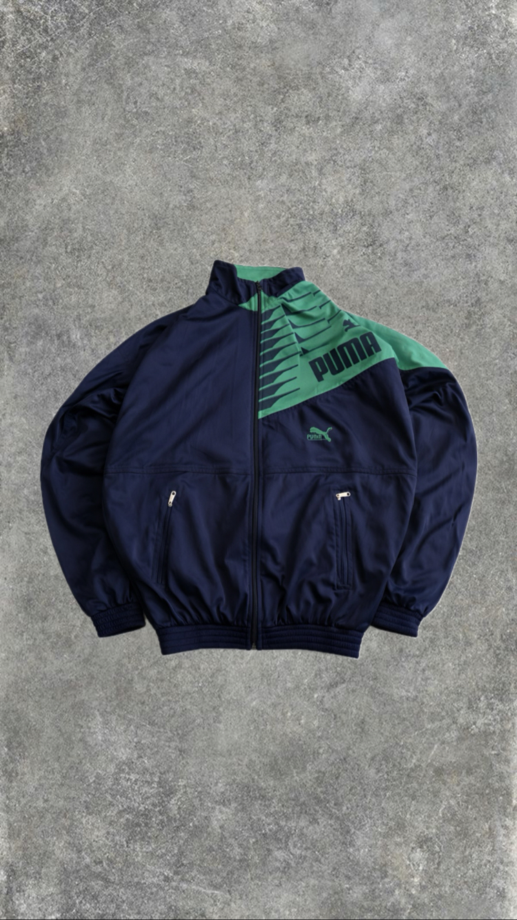 Puma Vintage 90s Lacivert Ceket