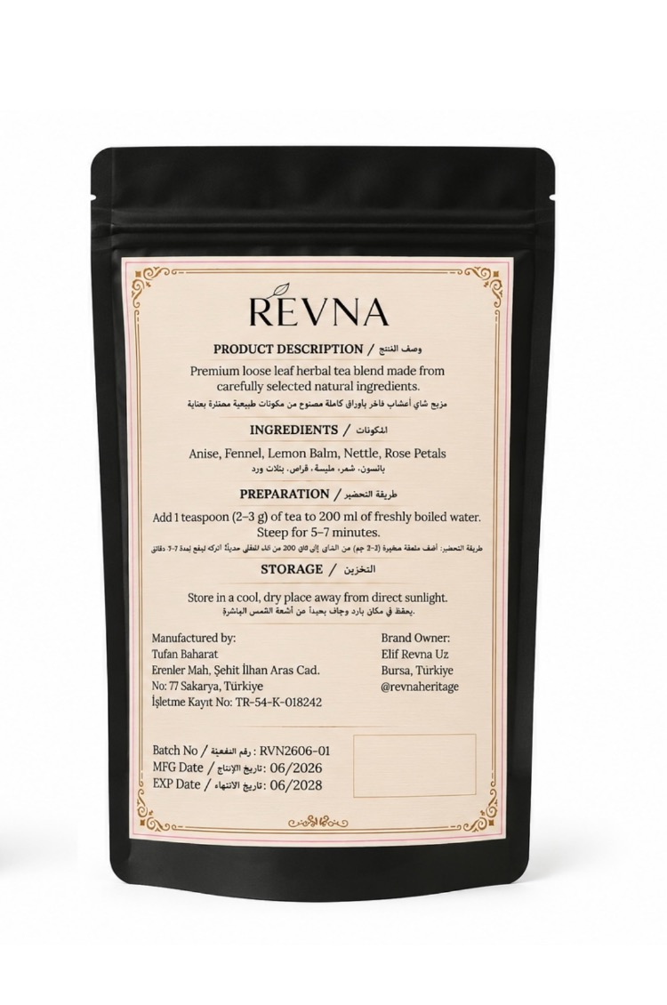 Revna Rose Blend | Yaprak Bitki Çayı