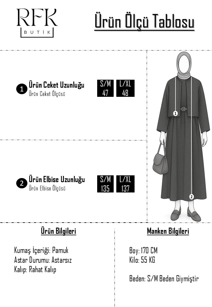 Fitilli Yelek Jile Elbise Takım - Bordo