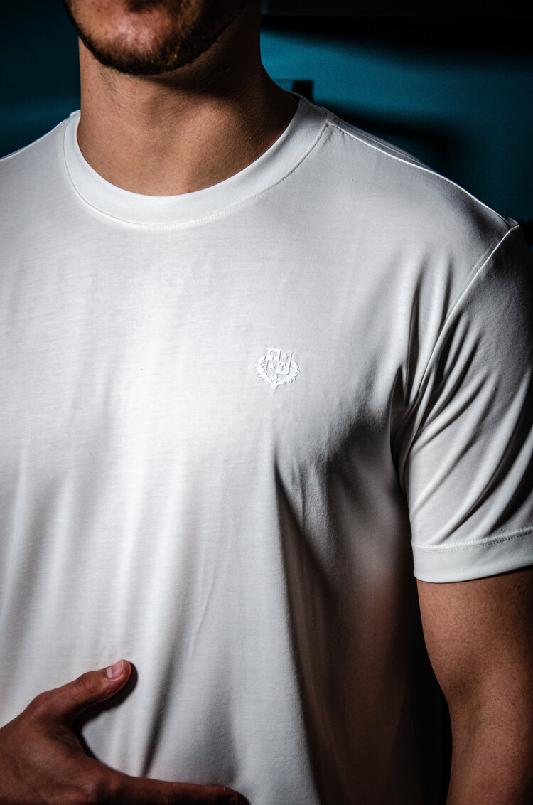 LORO PIANO MERSERİZE TSHIRT WHITE NW