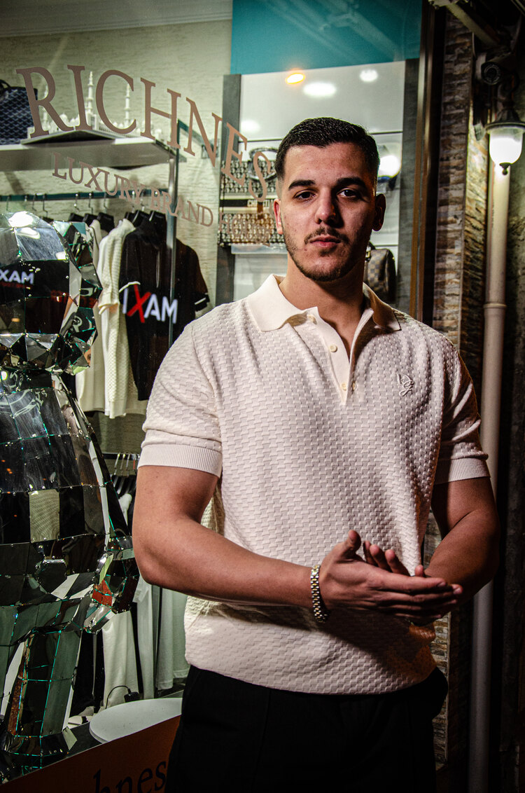 DOLCE GABBANA KNITTED POLO TSHIRT NW