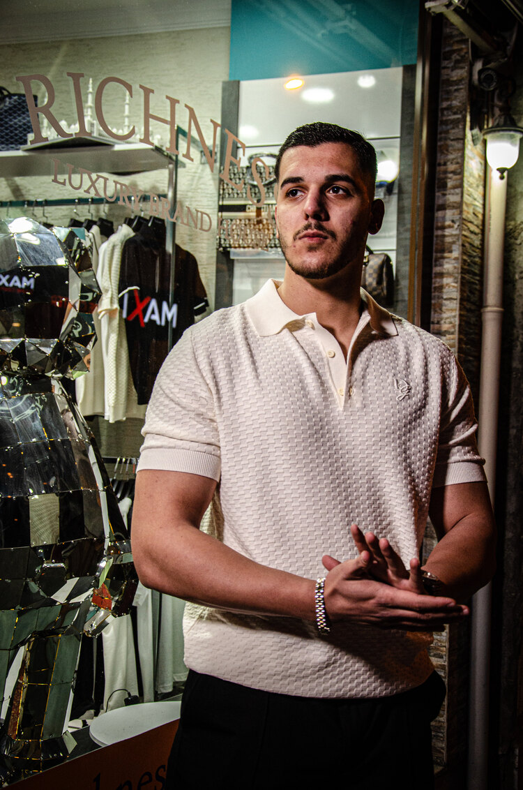 DOLCE GABBANA KNITTED POLO TSHIRT NW