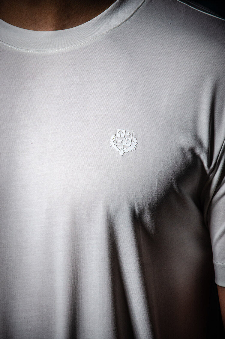 LORO PIANO MERSERİZE TSHIRT WHITE NW