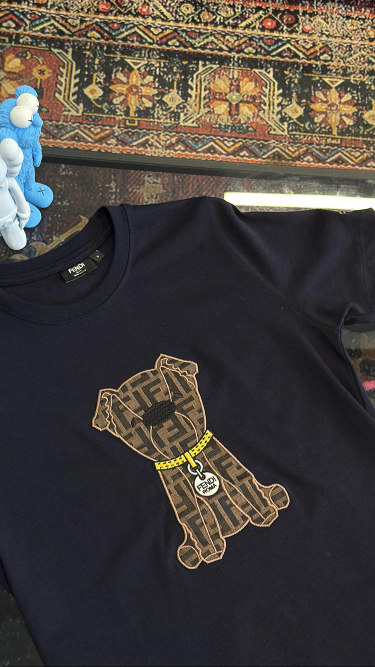 FENDİ Premium T-Shirt (Lacivert)