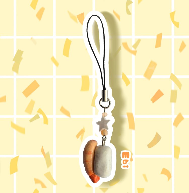 Sushi Telefon Charmı
