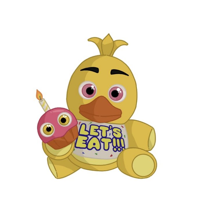 Chica Plush Stickee