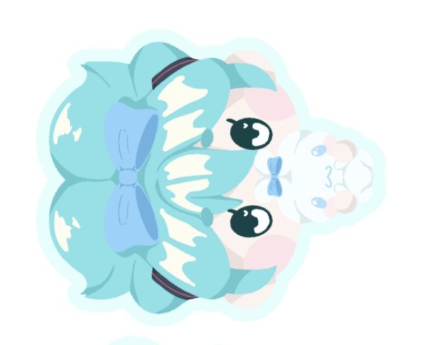 CinnamonRoll Miku Sticker 