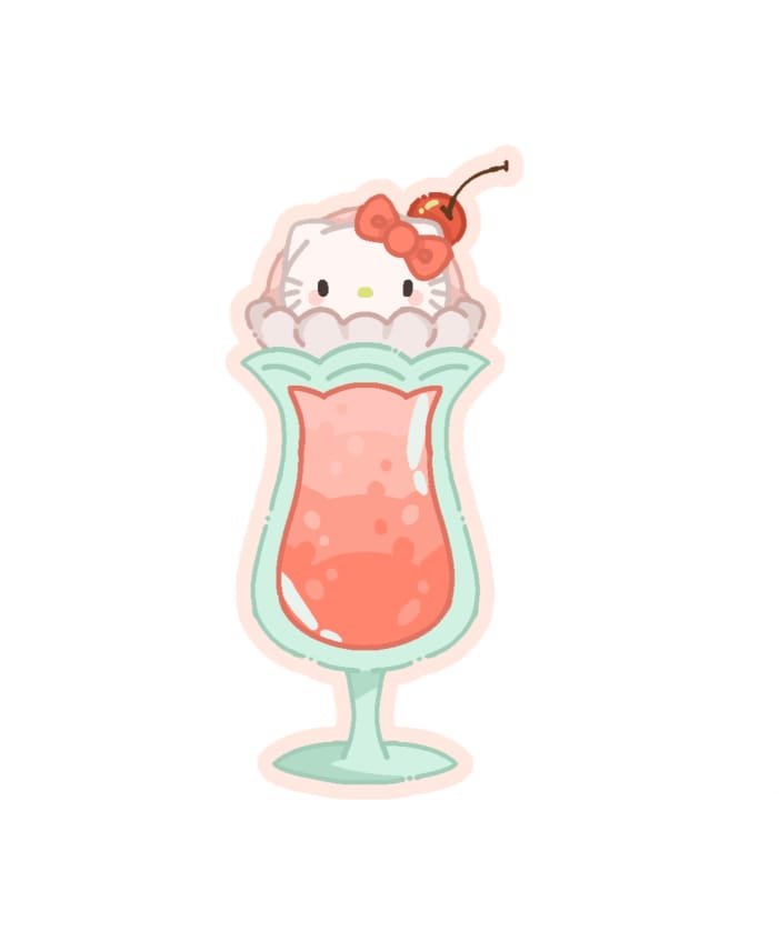 Hello Kitty Cream Soda