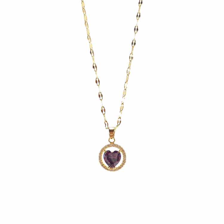 Amethyst Heart