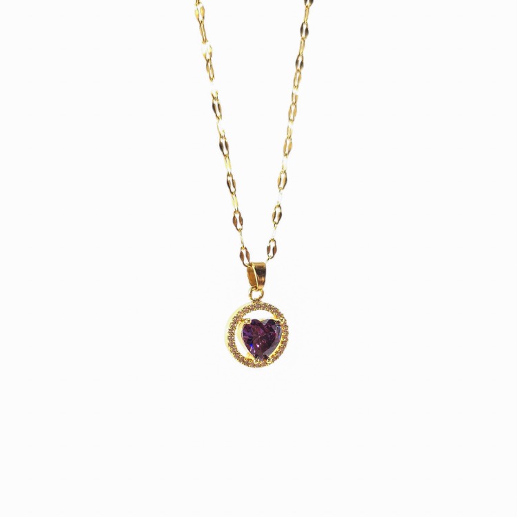 Amethyst Heart