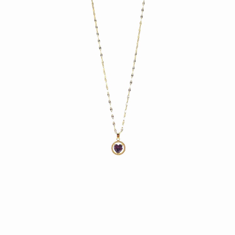 Amethyst Heart