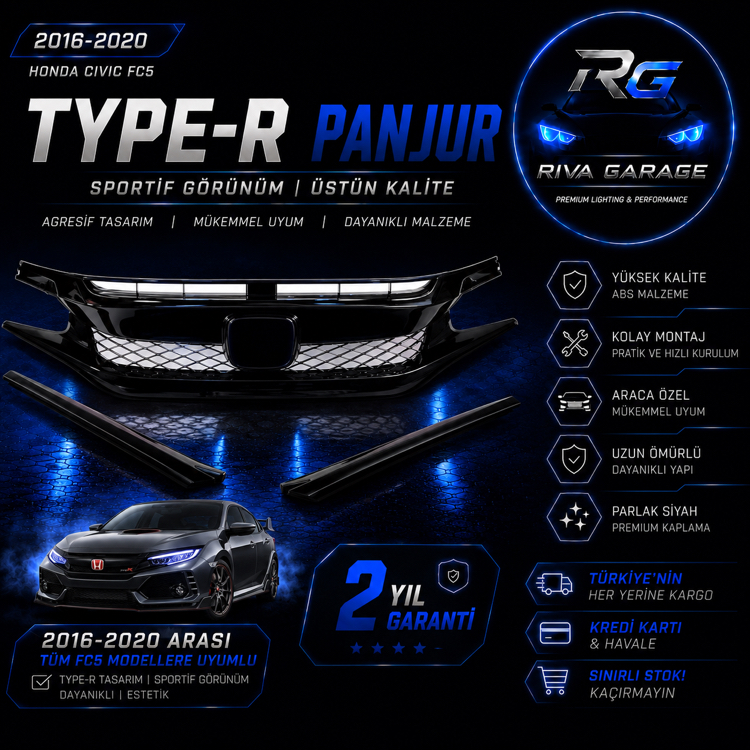 Honda Civic FC5 Type-R Panjur