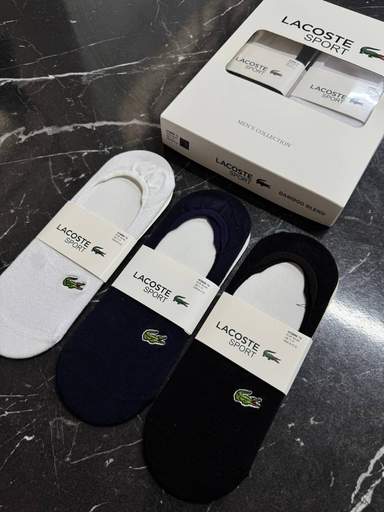 Lacoste Orj. Bambu Babet Çorap 6’Lı Kutu