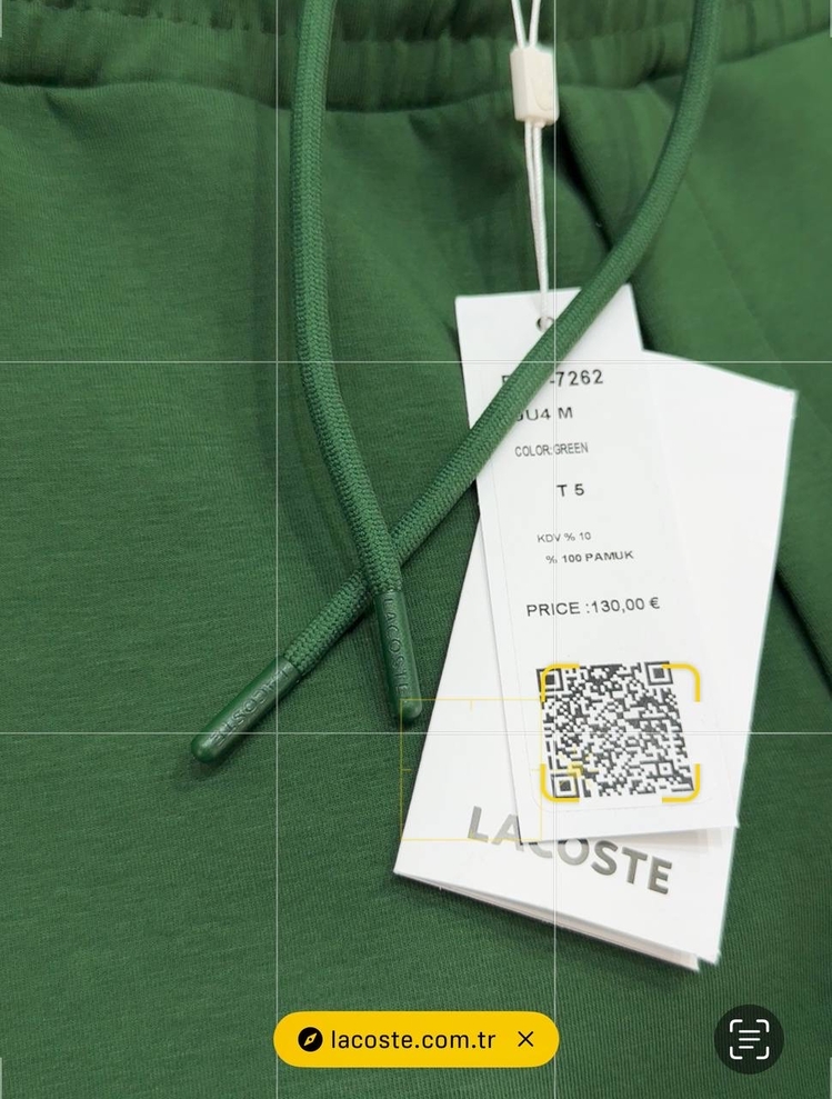 Lacoste Klasik Eşoftman Altı Yeşil