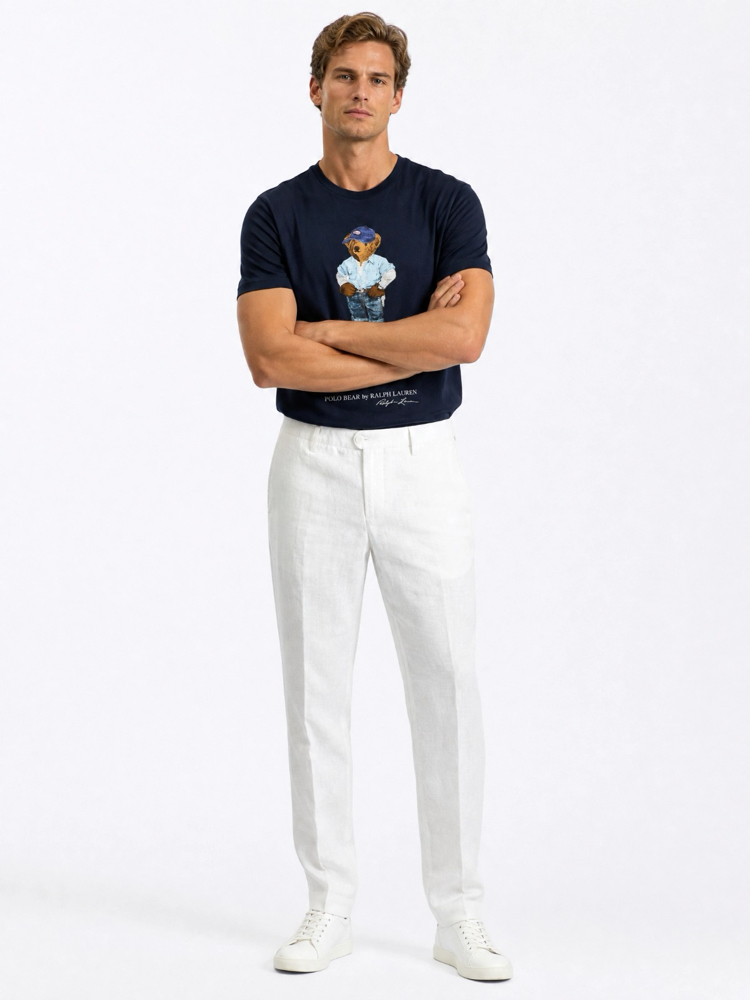 Ralph Lauren İthal Orjinal Bear T-Shirt Lacivert