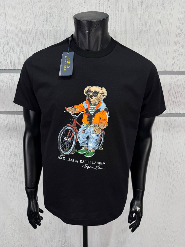 Polo Ralph. Bear T-Shirt Siyah