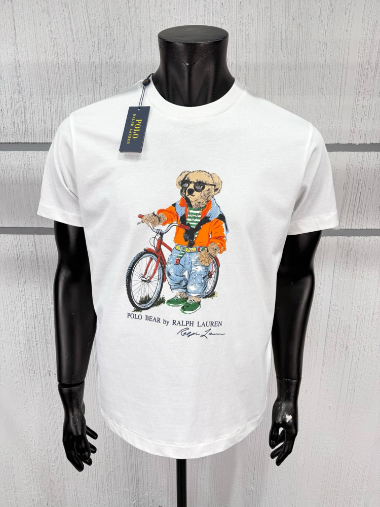 Polo Ralph. Bear T-Shirt Beyaz