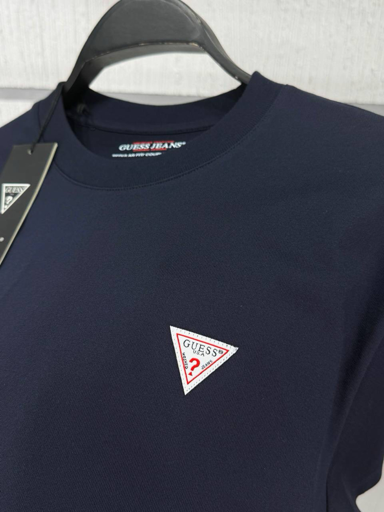 Guess Basic T-Shirt Lacivert