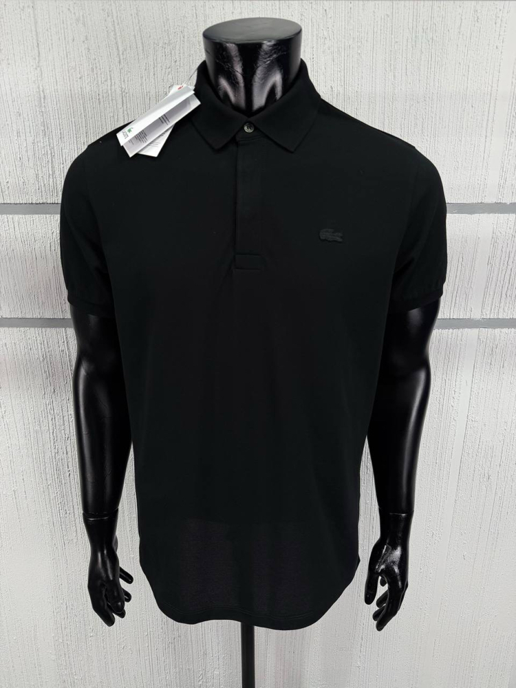 Lacoste Paris Orj. Polo Yaka Siyah (Regular Fit)