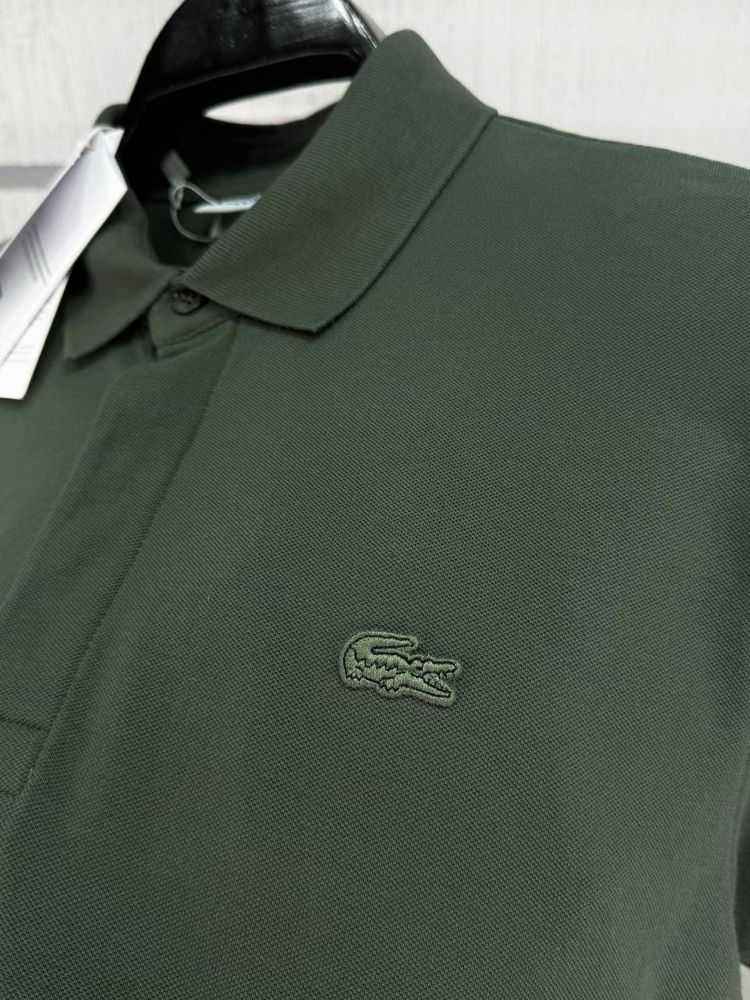 Lacoste Paris Orj. Polo Yaka Haki (Regular Fit)