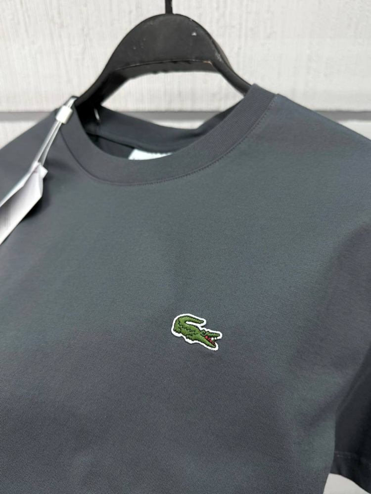 Lacoste Classic Basic T-Shirt Antrasit (RegularFit)