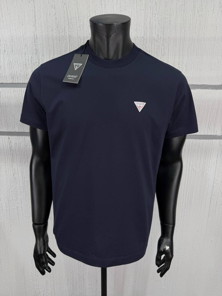 Guess Basic T-Shirt Lacivert