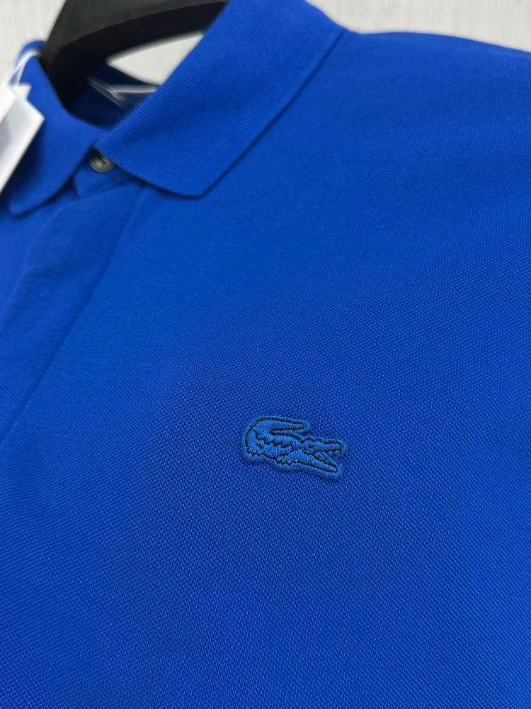 Lacoste Paris Orj. Polo Yaka Saks Mavi (Regular Fit)