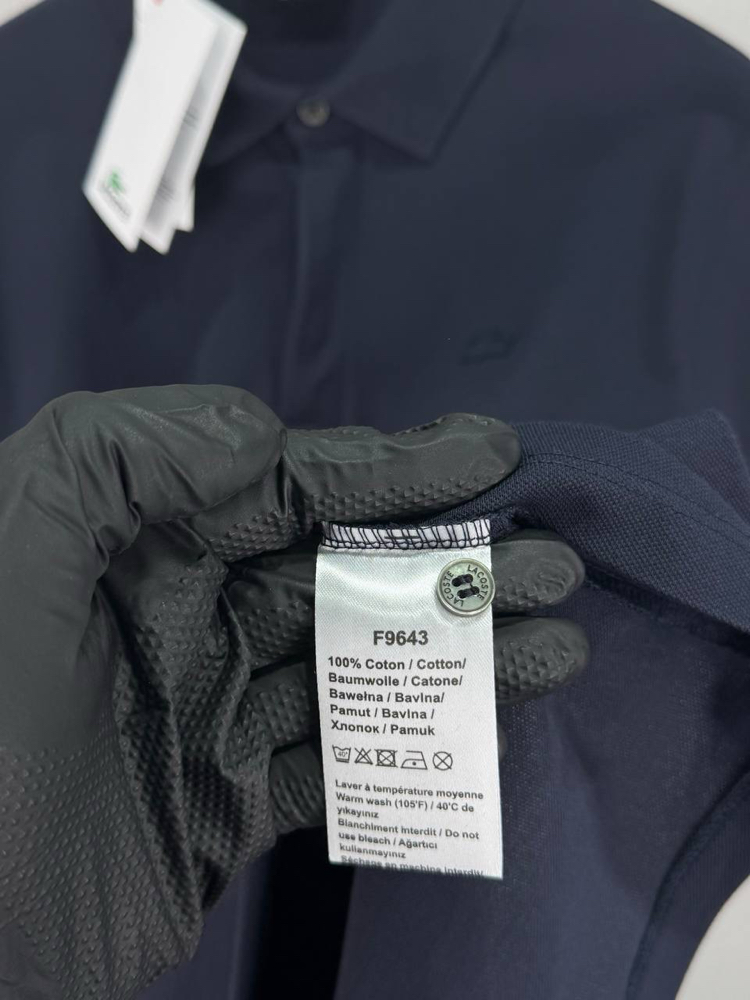 Lacoste Paris Orj. Polo Yaka Lacivert (Regular Fit)