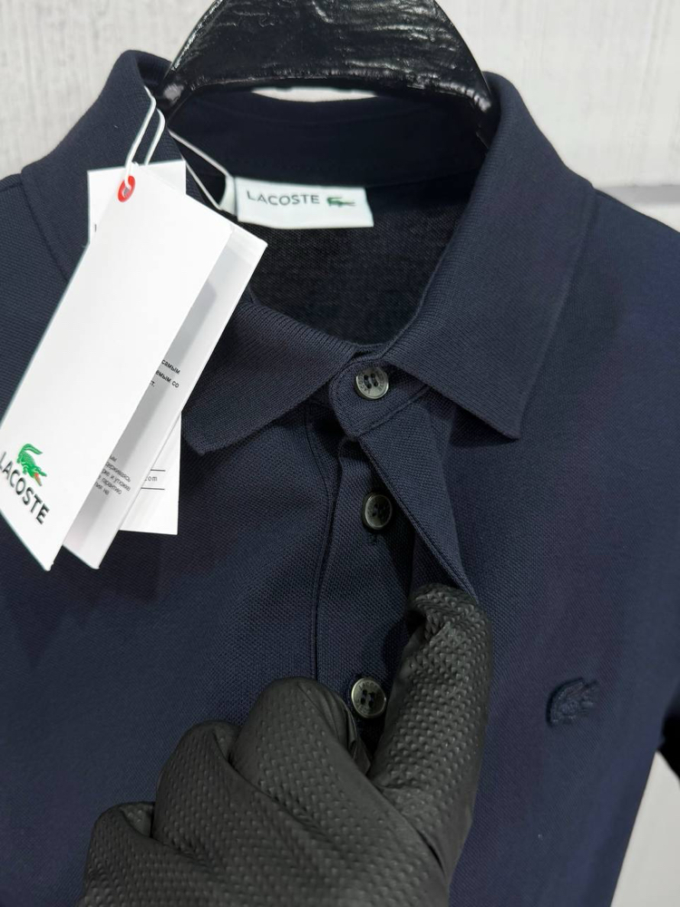 Lacoste Paris Orj. Polo Yaka Lacivert (Regular Fit)
