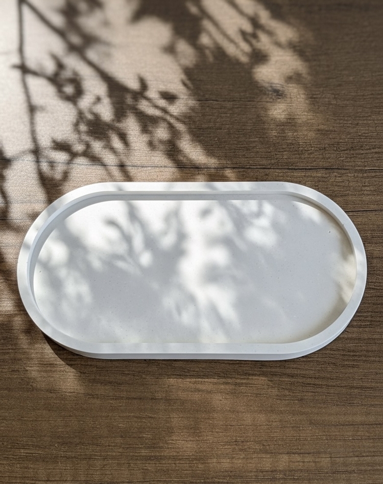 Düz Oval Tabak