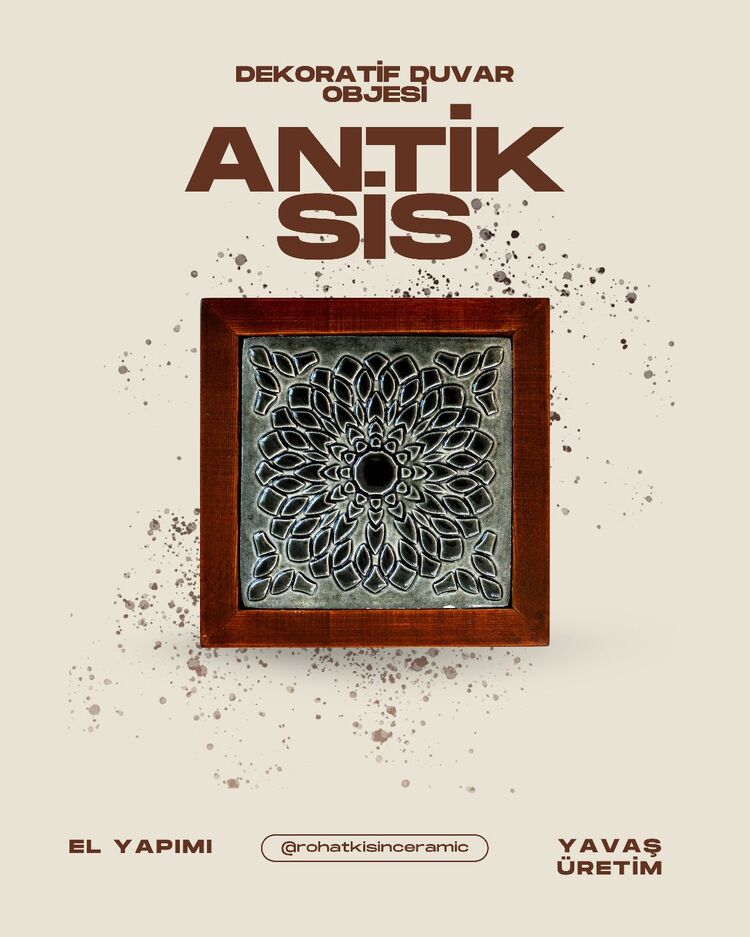 Antik Sis Dekoratif Obje
