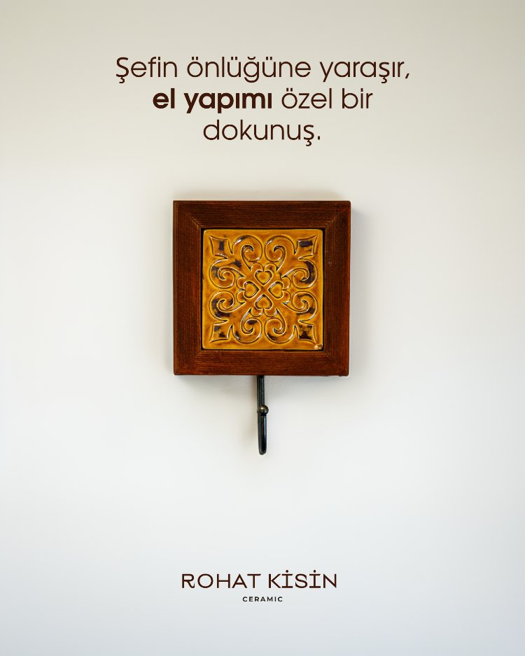 Amber Tarçın Tekli Askılık