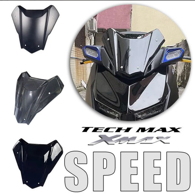 Yamaha Xmax Techmax 250-300 2024-2025 Siperlik Spor Cam