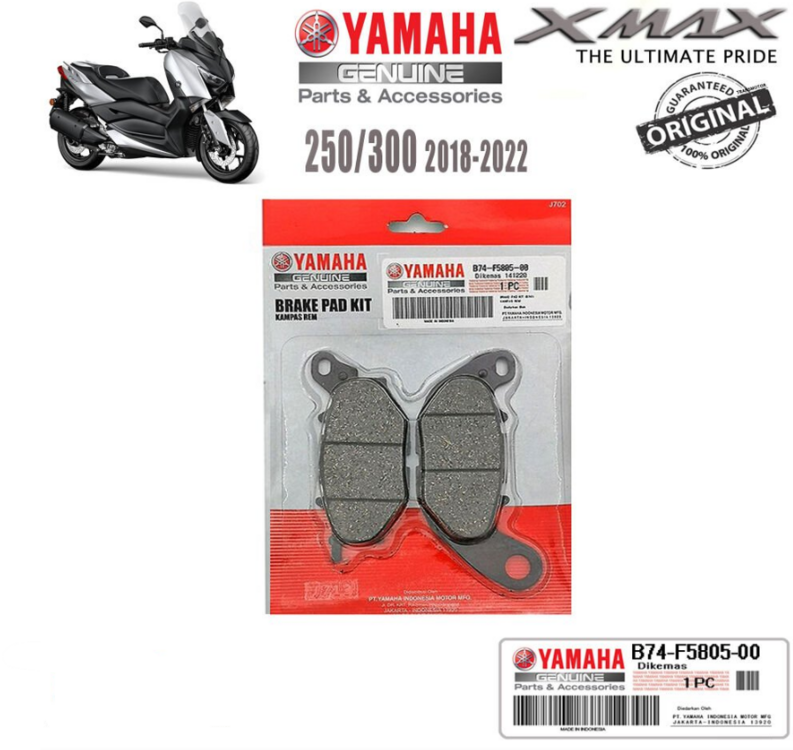 Orijinal XMAX 125/250/300 2018-2022 Ön Fren Balatası
