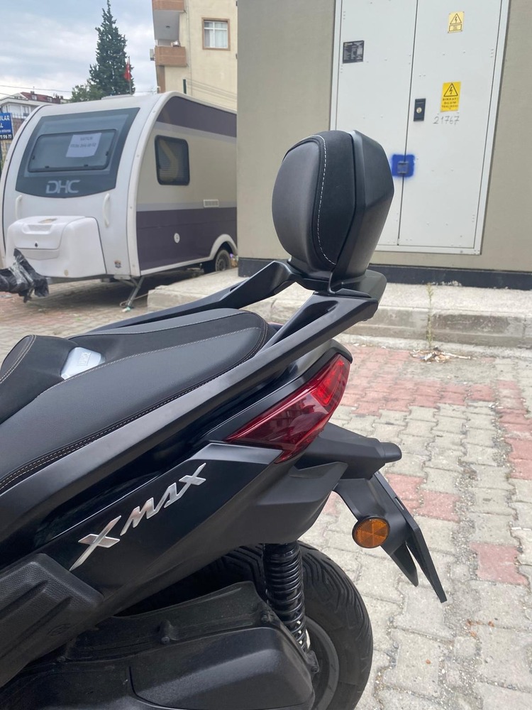 Xmax Techmax 2018-2025 Sissybar Sırt Dayama + Çanta Demiri