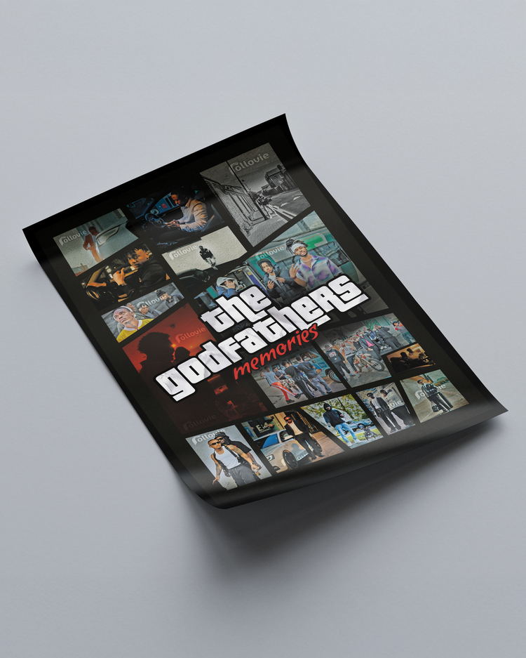 GTA Konseptli (Arkadaş Grubu - Aile Grubu - Sınıf Grubu) Anı Posteri